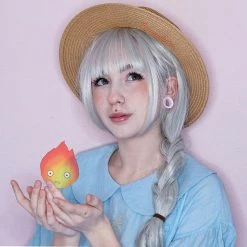 Unzzy HOT SALE Gradient Gray Micro-volume Wig KF80056