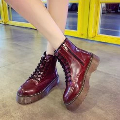 Unzzy ULZZANG MARTIN BOOTS KF30306