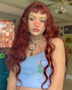 Unzzy HOT SALE Long Roll Wig KF90272