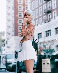 Unzzy High Waist Pleated Skirt KF30212 HOT SALE