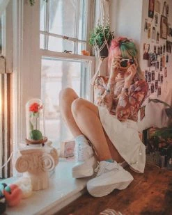 Unzzy Angel Mesh Top KF90321