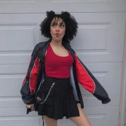 Unzzy HOT SALE Ulzzang Black Plaid Skirt KF90116 21 Unzzy HOT SALE Ulzzang Black Plaid Skirt KF90116