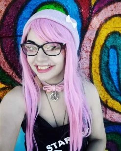 Unzzy HOT SALE Harajuku Pink Wig KF90558