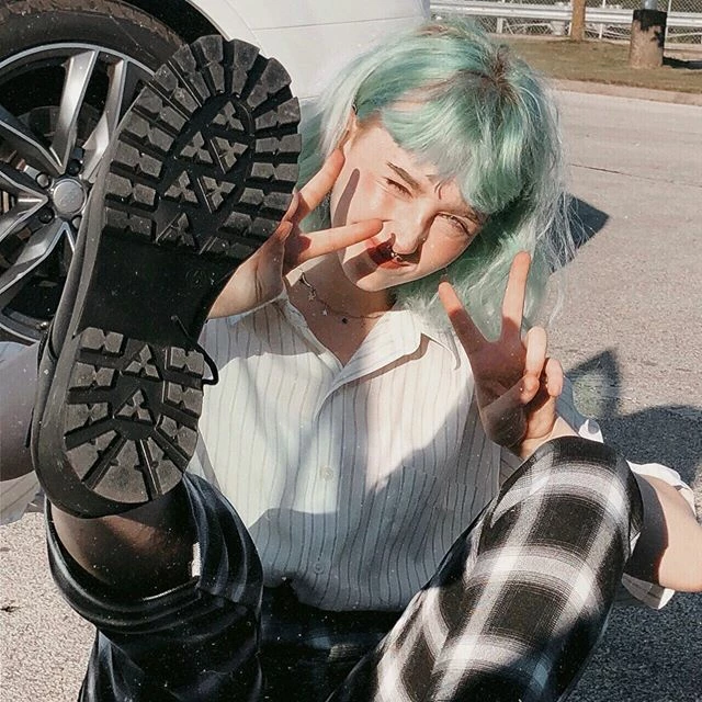 Unzzy Korean Lattice Wide Leg Pants KF50114 6 Unzzy Korean Lattice Wide Leg Pants KF50114