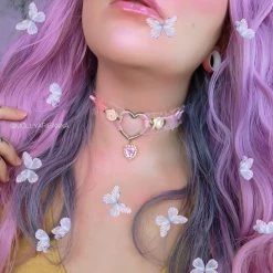 Unzzy HOT SALE Harajuku Pink Wig KF90558