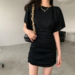 Unzzy HOT SALE Chic Short Sleeve Dress KF82780