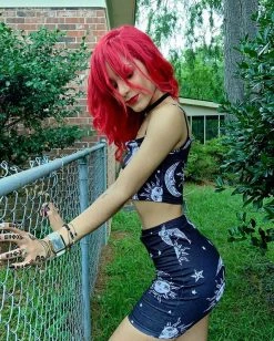 Unzzy HOT SALE Black Star Moon Set KF90573