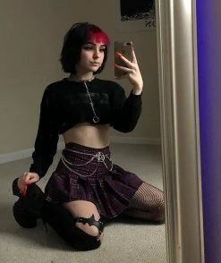 Unzzy Ulzzang High Waist Pleated Skirt KF24105 HOT SALE