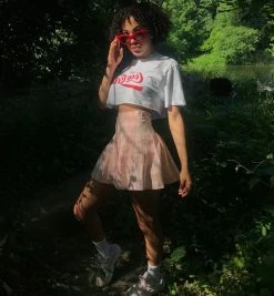 Unzzy Plaid Pleated Skirt KF90387 HOT SALE