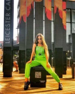 Unzzy HOT SALE Grunge Green Strap Pants KF90760 15 Unzzy HOT SALE Grunge Green Strap Pants KF90760