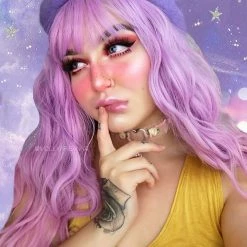 Unzzy HOT SALE Harajuku Pink Wig KF90558