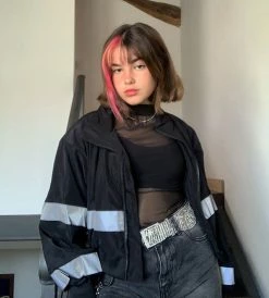 Unzzy Ulzzang Zip Jacket KF90230 11 Unzzy Ulzzang Zip Jacket KF90230