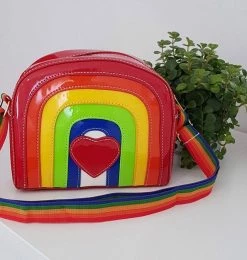 Unzzy Rainbow Diagonal Bag KF90556 HOT SALE 13 Unzzy Rainbow Diagonal Bag KF90556 HOT SALE