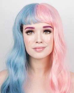 Unzzy Blue Powder Harajuku Wig KF25001