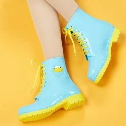 Unzzy Shoes/Boots Pastel Rainboots KF2069