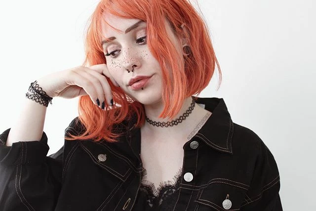 Unzzy Bright Orange Wig KF90122 HOT SALE 2 Unzzy Bright Orange Wig KF90122 HOT SALE