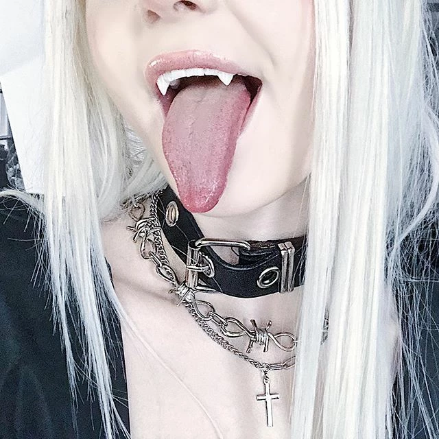 Unzzy Punk Silver Necklace KF90800 HOT SALE 5 Unzzy Punk Silver Necklace KF90800 HOT SALE