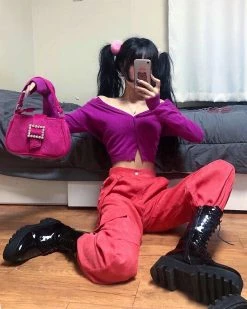 Unzzy Pink Pants KF9446 HOT SALE 22 Unzzy Pink Pants KF9446 HOT SALE