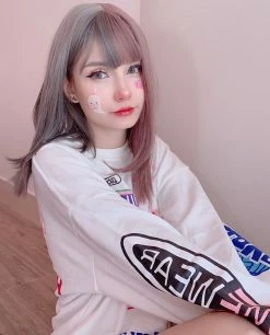 Unzzy Purple Gray Wig KF90446 HOT SALE