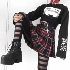 Unzzy Dark Cartoon T-shirt KF9392