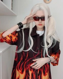 Unzzy Flame Coat KF90686