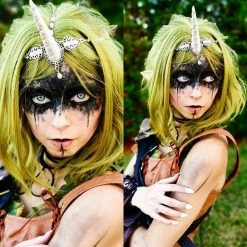 Unzzy Green Short Roll Wig KF9226 HOT SALE