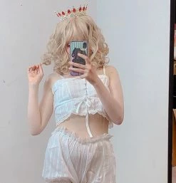 Unzzy HOT SALE Doll Roll Wig KF9232