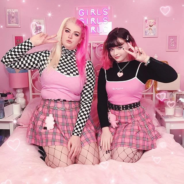 Unzzy High Collar Plaid Long-sleeved T-shirt KF20067 15 Unzzy High Collar Plaid Long-sleeved T-shirt KF20067