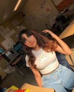 Unzzy Bear Lace T-shirt KF9298 HOT SALE