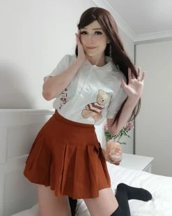 Unzzy Cartoon Bear Shirt KF9326