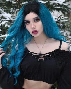 Unzzy Tops Harajuku Lace-up Top KF90107