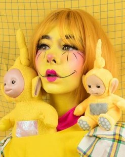 Unzzy Yellow Harajuku Wig KF8403 HOT SALE