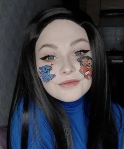 Unzzy HOT SALE BLACK LONG STRAIGHT WIG KF40486