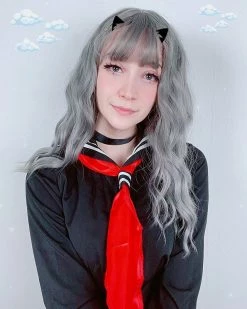 Unzzy Black Short Curly Hair KF9240