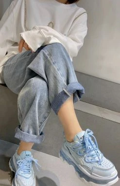 Unzzy HOT SALE Solid Color Sports Shoes KF82711