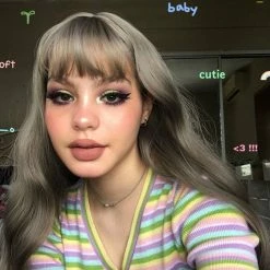 Unzzy HOT SALE Long Roll Big Wave Wig KF80049