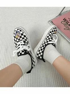 Unzzy ULZZANG Hand-painted Canvas Shoes KF82633 9 Unzzy ULZZANG Hand-painted Canvas Shoes KF82633