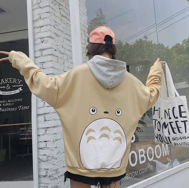 Unzzy Totoro Couple Plus Velvet Sweater KF25063 HOT SALE 3 Unzzy Totoro Couple Plus Velvet Sweater KF25063 HOT SALE