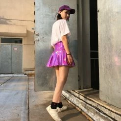 Unzzy Laser Skirt KF24058 12 Unzzy Laser Skirt KF24058