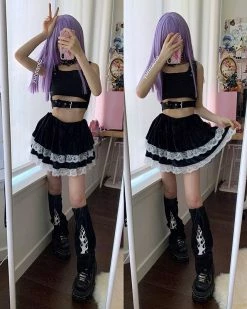 Unzzy HOT SALE Purple Wig KF7511