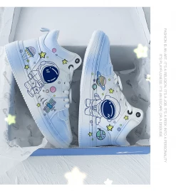 Unzzy HOT SALE ULZZANG CARTOON CASUAL SHOES KF82691