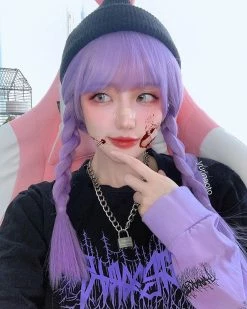 Unzzy HOT SALE Purple Wig KF7511