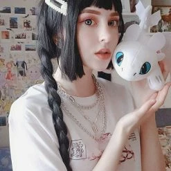 Unzzy HELL GIRL COSPLAY WIGS KF20758