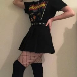 Unzzy High Waist Pleated Skirt KF30212 HOT SALE