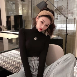 Unzzy Moon Long T Shirt KF7601 11 Unzzy Moon Long T Shirt KF7601