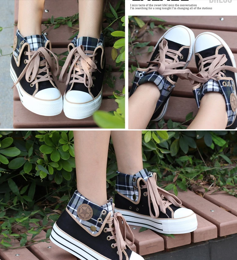 Unzzy High-top Casual Canvas Shoes KF2298 HOT SALE 4 Unzzy High-top Casual Canvas Shoes KF2298 HOT SALE