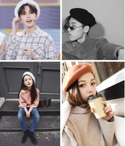 Unzzy Vintage Beret KF24062 HOT SALE