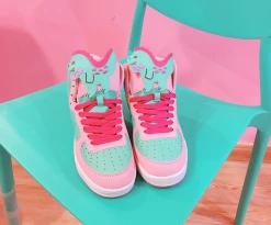 Unzzy Cute Macaron Pink Shoes KF81048 HOT SALE 16 Unzzy Cute Macaron Pink Shoes KF81048 HOT SALE