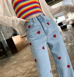 Unzzy Love Heart Pants KF81144