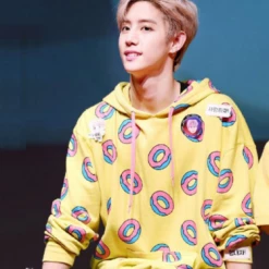 Unzzy HOT SALE Lovely Doughnuts Hooded Fleece KF20033